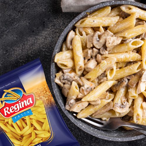 Creamy Mushroom Penne - Regina