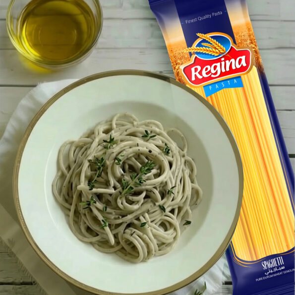 Labneh Pasta with Zaatar Oil